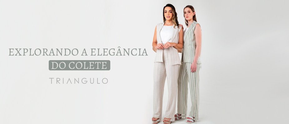 Explorando a elegância do colete