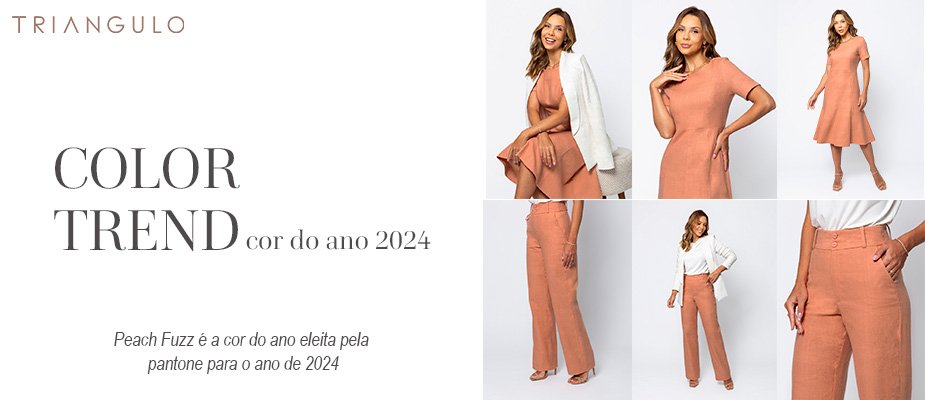 COLOR TREND - Peach Fuzz - Cor do ano 2024