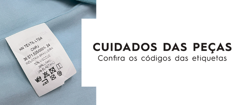 Guia Completo de Cuidados: Confira os códigos das etiquetas Guia Completo de Cuidados: Confira os códigos das etiquetas