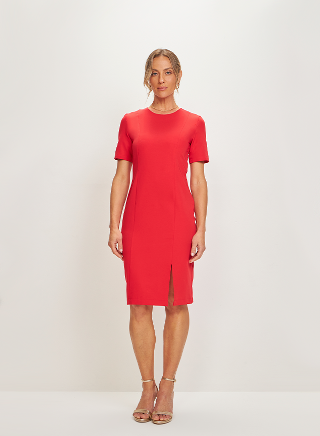 Linho Roupas Para Mulheres Com 50 Anos Vestido Tubinho Para