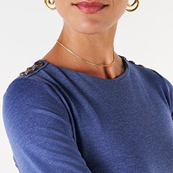 250x250 vestido manga longa tubinho malha azul magnolia detalhe