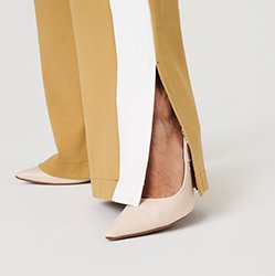 250x250 calca malha hilary bege detalhes barra com abertura faixa lateral