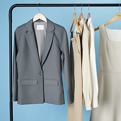 250x250 blazer grafite tamara arara colecao