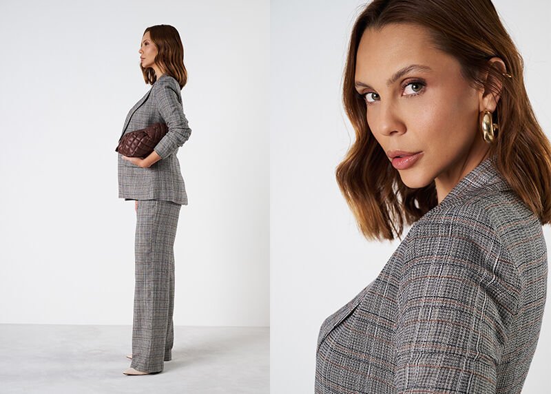 conjunto alfaiataria xadrez classic