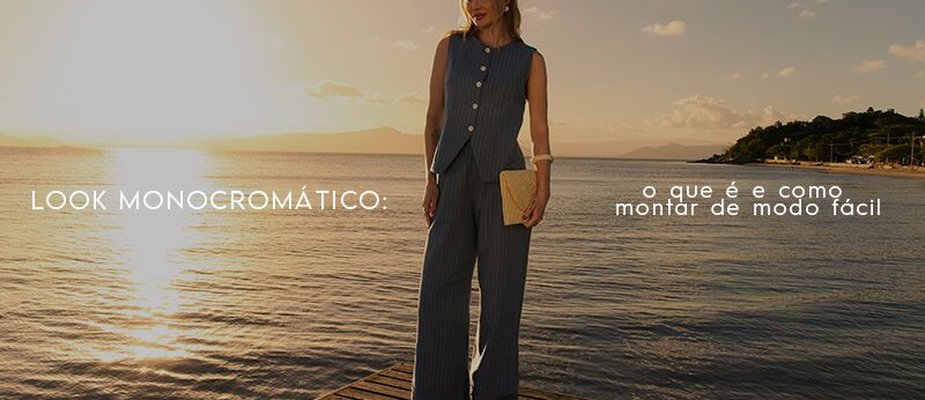 Look monocromático: o que é e como montar de modo fácil Look monocromático: o que é e como montar de modo fácil