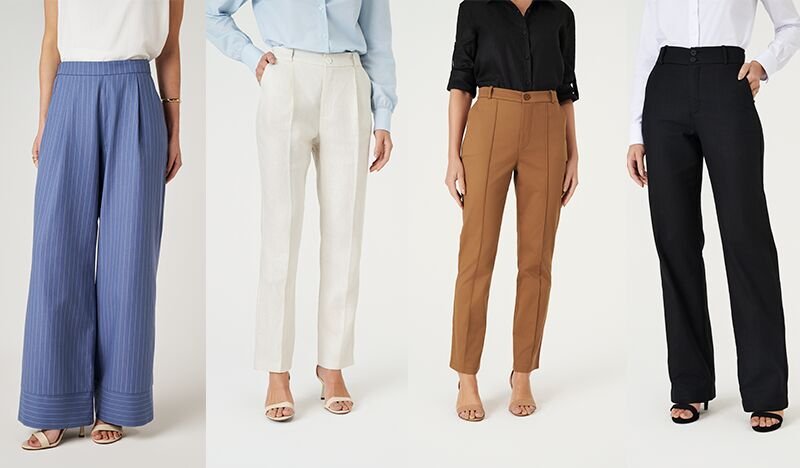 modelos calcas femininas elegantes