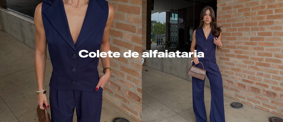 Look com colete alfaiataria: guia para elevar qualquer produção Look com colete alfaiataria: guia para elevar qualquer produção
